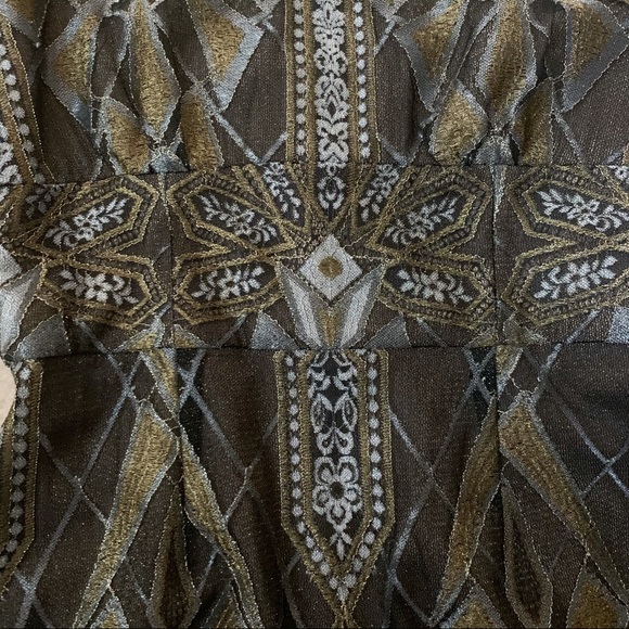 BCBG Akers geometric lace dress - Picture 5 of 7